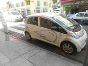 Electric Car Share in Nice (France)