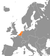 Locatie van het Nederlandstalig land