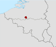 Locatie van Brussel