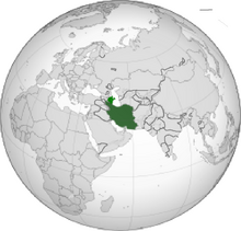 Location of Persia ایران