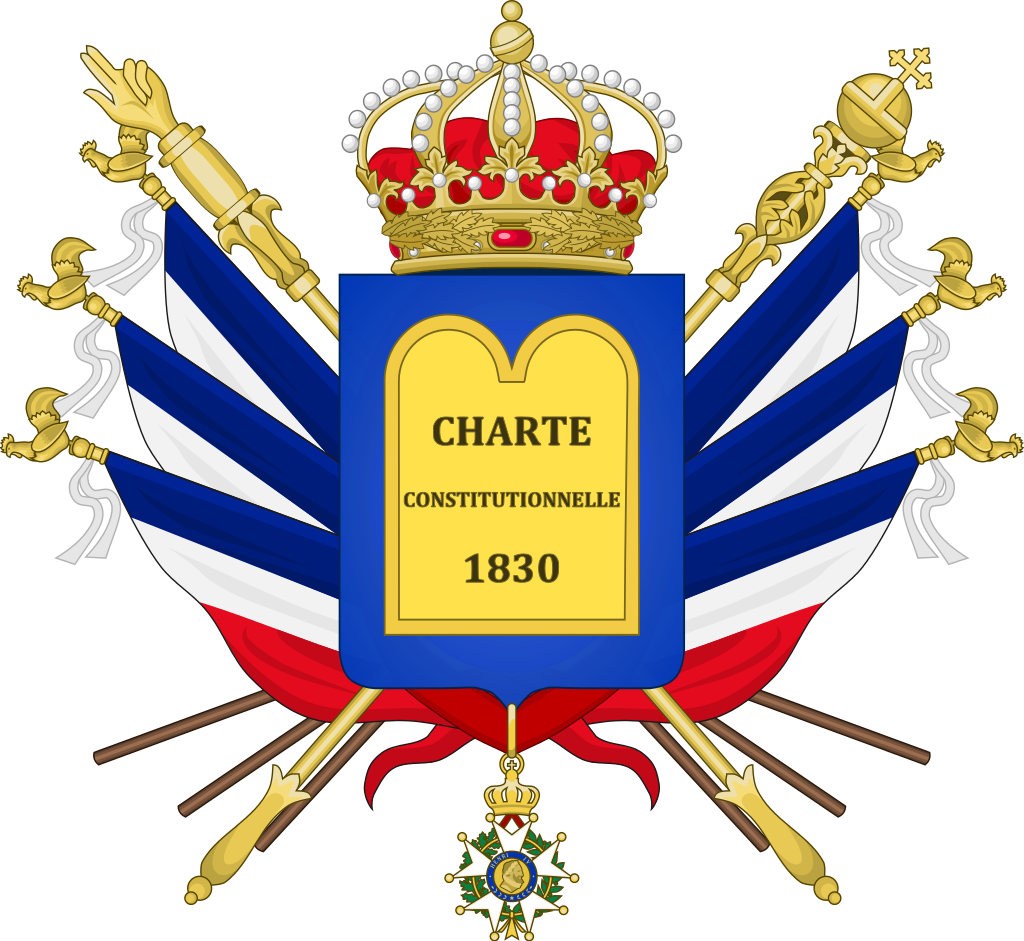 File:Coat of Arms of Louis-Philippe I, King of French as Knight of