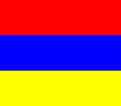 The Armenian diaspora flag (XVIII age)