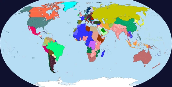 Мир к концу 1921 года