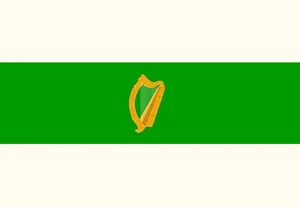 Flagge Irische Republik New Ireland 1779