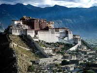 Potala Palace, location of the protest