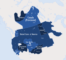 Location of Athabasca