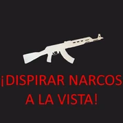 mexikanisches Plakat mit dem Aufruf zur Jagd auf "Narcos"
