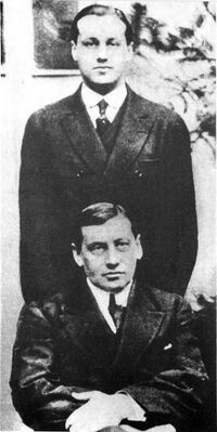 Arturo y Jorge Alessandri (1920)