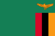 Flag of Zambia.