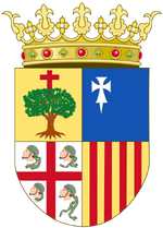 Official Coat of Arms of Aragon