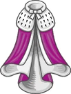 Purple ermine robe