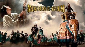 A poster for 1960's Mughal-e-Azam