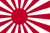 Kriegsflagge des Kaiserreichs Japan