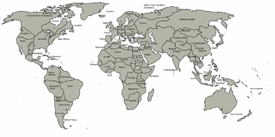 This is a map of Earth, nicknamed "Capital of the Sol System"