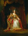 Coronation portrait of Queen Victoria - Hayter 1838