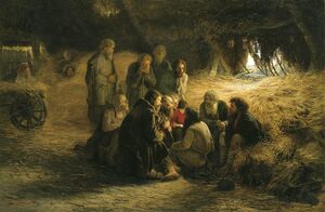 Grigoriy Myasoyedov Reading of the 1861 Manifesto 1873