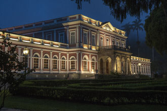 O Palácio imperial petropolis brasil