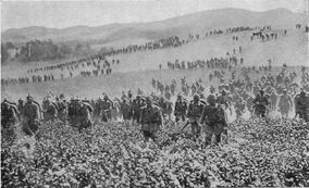 Наступление германских войск под командованием Вальдерзее 