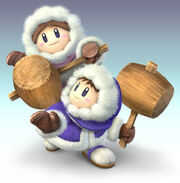 Ice Climbers Brawl