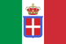 Flag of Italy (1861-1946) crowned
