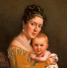 Regentin Anna Leonore und König Johann VII. der Niederlande, Bild 1820