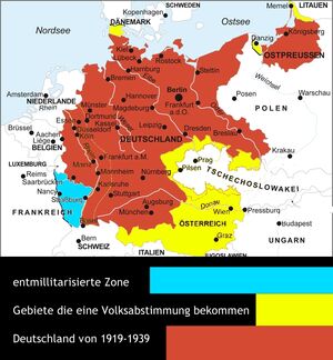 Deutschland nach WK 1 Friede für alle