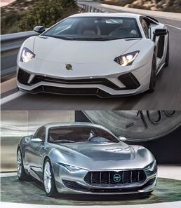 Luxury car models (Parallel Brazil)