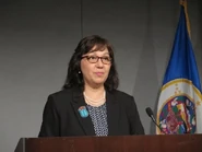 DonnaBergstrom.png (226 KB) Donna Bergstrom, President of Superior from 2018 to 2022 and key backer of the International Falls annexation, herself of Ojibwe descent.