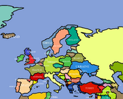 Map of Europe (Ranjit Singh Lives)