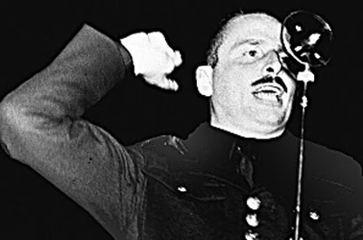 English Dictator Oswald Mosley.