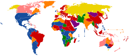 Differently government map