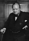 Winston Churchill portrait