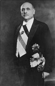 Bechara Khoury, líder independentista y primer presidente del Líbano y posteriormente Fenicia.