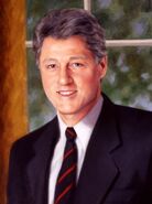 Bill Clinton Portrait