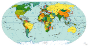 World Map Special Cold War