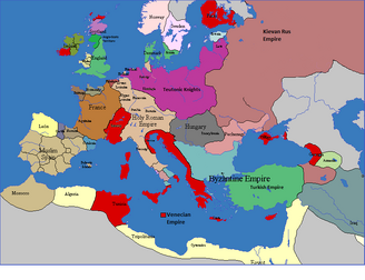 Alternative Map of Europe 1300