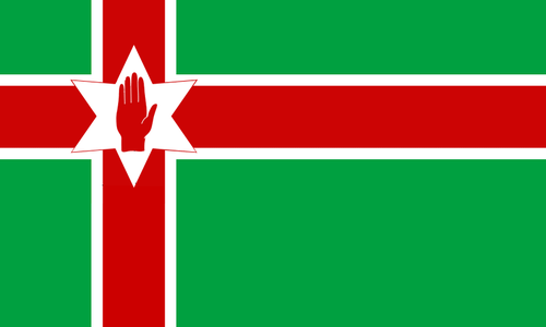 Ulster Flag, Königreich Irland