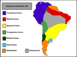 Nordkontinent New Britannia 1800