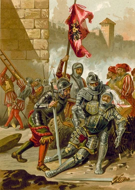 Осада города