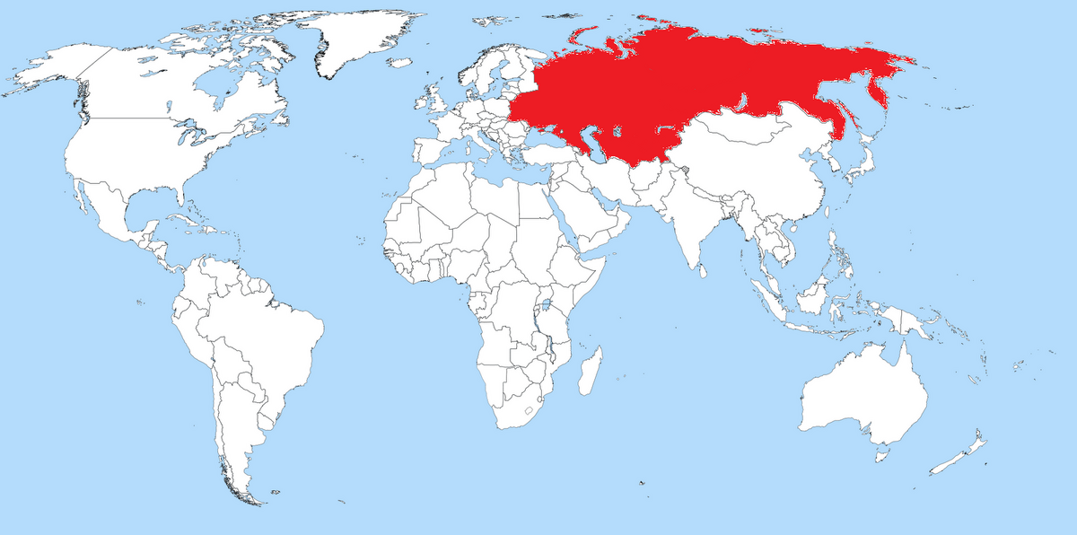 Карта ссср на карте мира