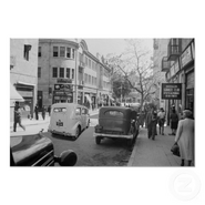 Electric car town 1940s