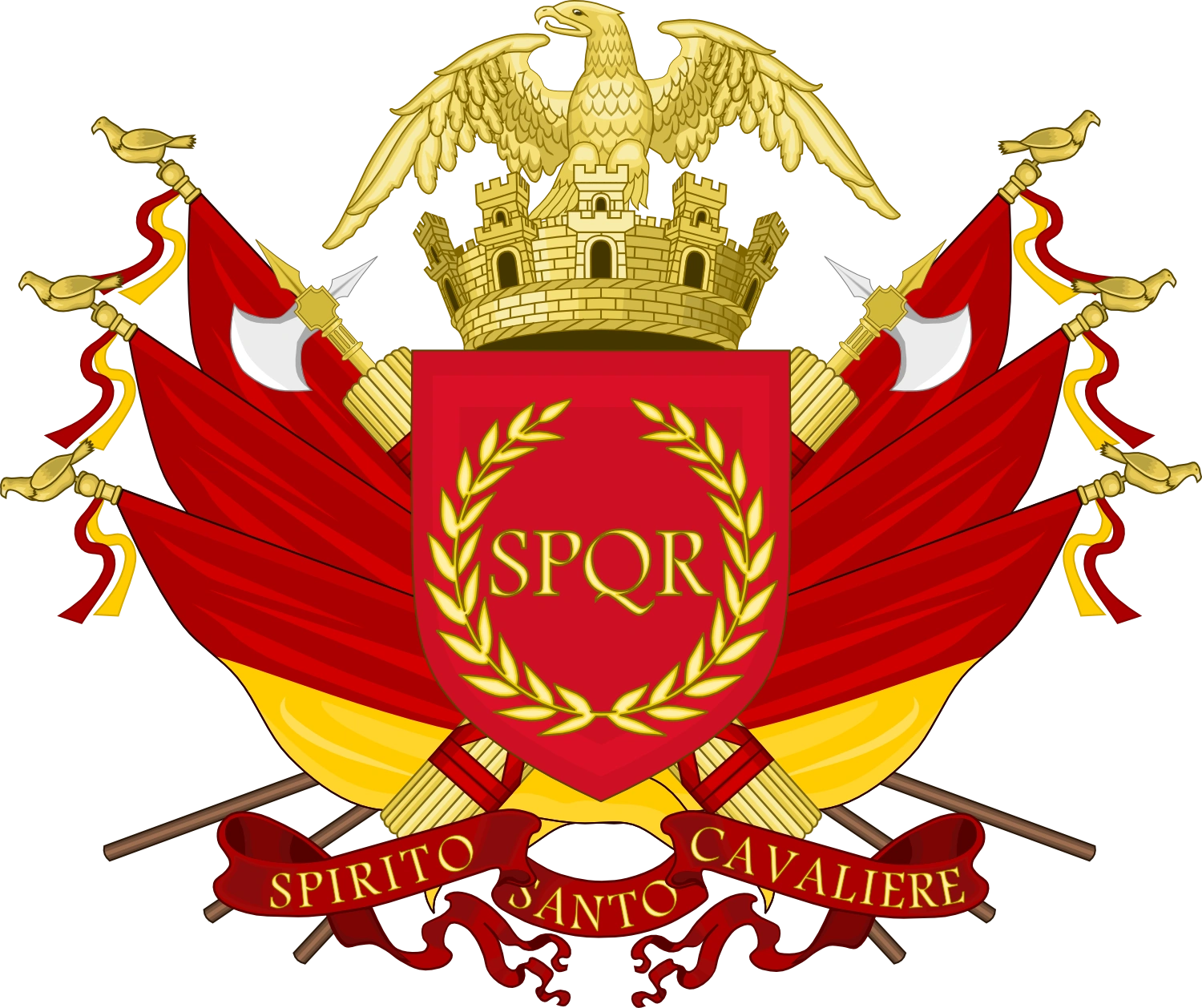 Римская империя флаг