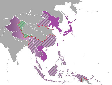 Война в Тихом Океане к началу 1942 года