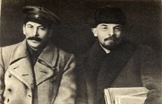 Stalin y Lenin 1919