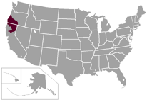Location of State of Jefferson
