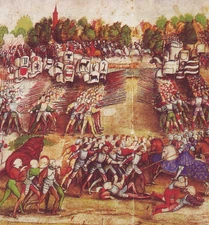 Schlacht bei Marignano, Mailänder gegen Franzosen 1515