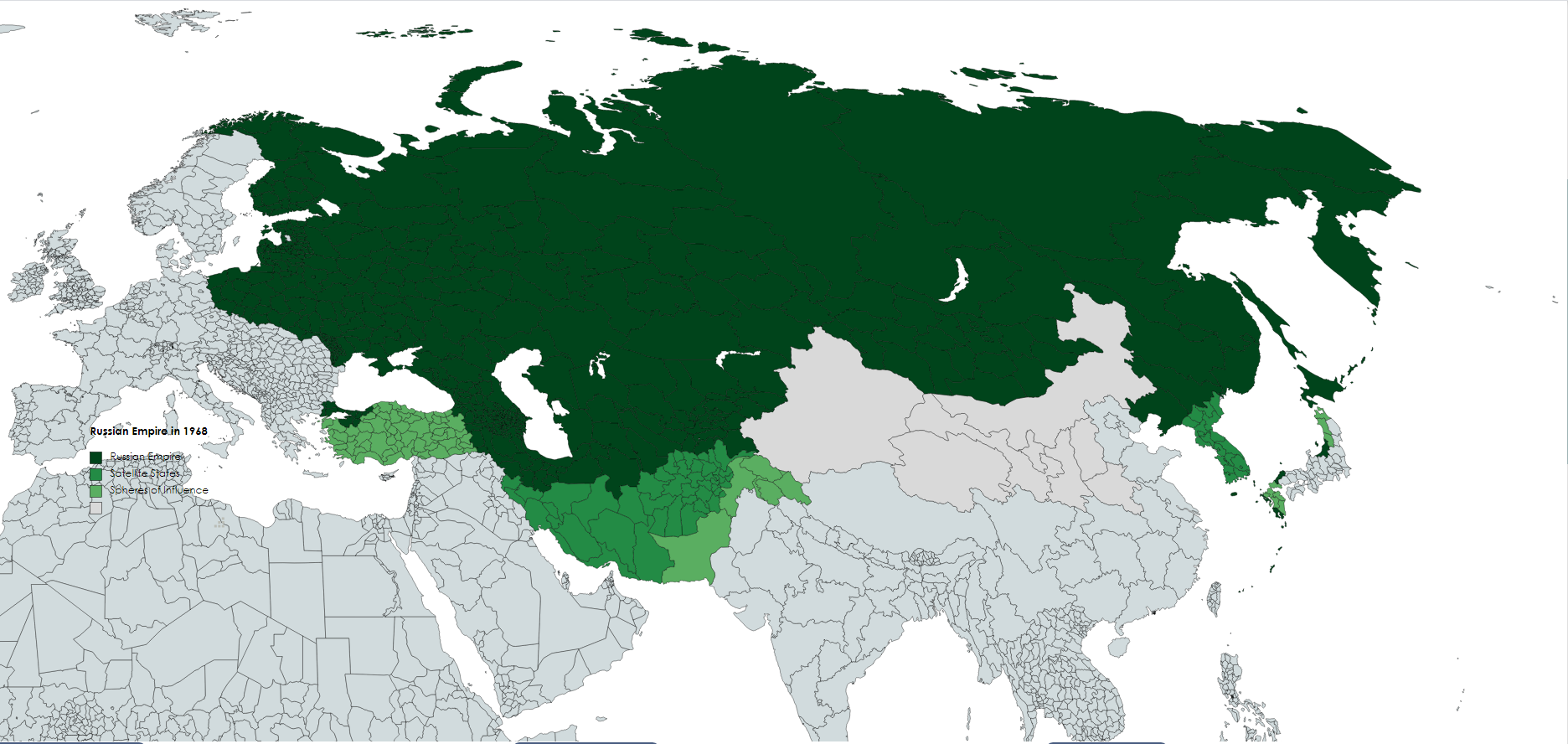 Empire of Russia (Land of Empires), Alternative History