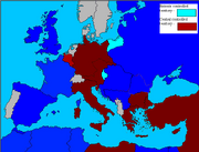 Europe at the beginning of 1922