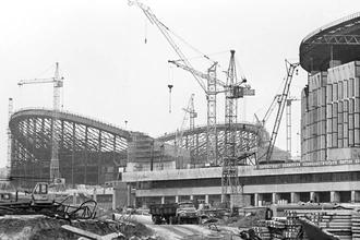 Строительство спорткомплекса «Олимпийский»