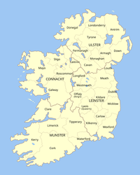 Provinces and counties of Ireland